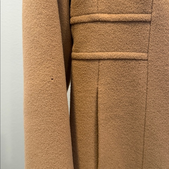 Anne Klein Tan Trench Coat with Notched Lapel - Picture 5 of 5